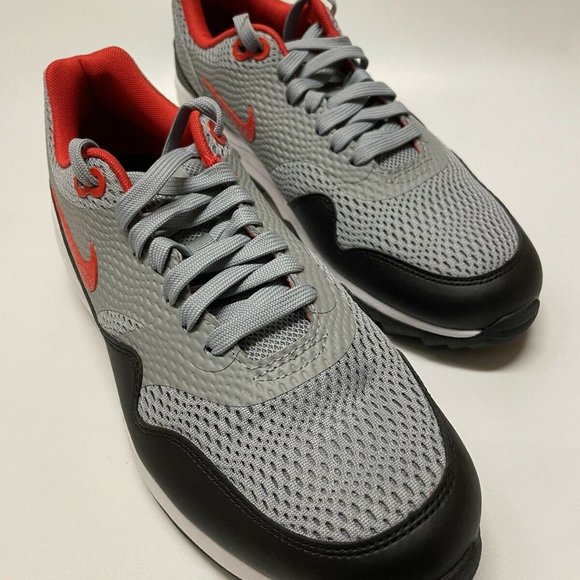 Nike Air Max 1 G Grey Red Spikeless Golf Shoes main image 4